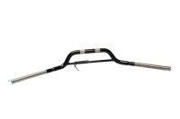 Black curved handlebars with cross brace Harley-Davidson...