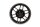 Rear wheel rim, aluminum rim, 16 inch, MT3.00x16, rear hub Honda CBX 650 RC13 83-87