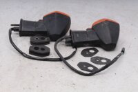 Rear indicator pair, indicator lenses orange Suzuki GSF 1200 S Bandit WVA9 01-05