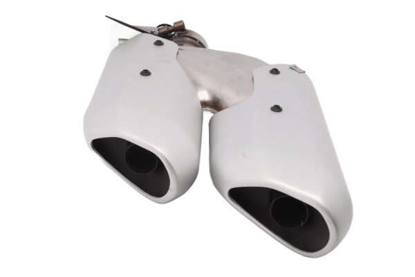 Exhaust muffler twin pipe stainless steel Ducati Multistrada 1200 S 16-16