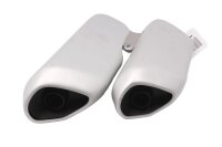 Exhaust muffler twin pipe stainless steel Ducati Multistrada 1200 S 16-16