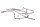 Bremseslangesæt stålflettet for bag hydraulisk BMW F 800 GS E8GS 0219 08-12