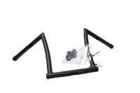 Black Drag Bar Apehanger handlebars Harley-Davidson...