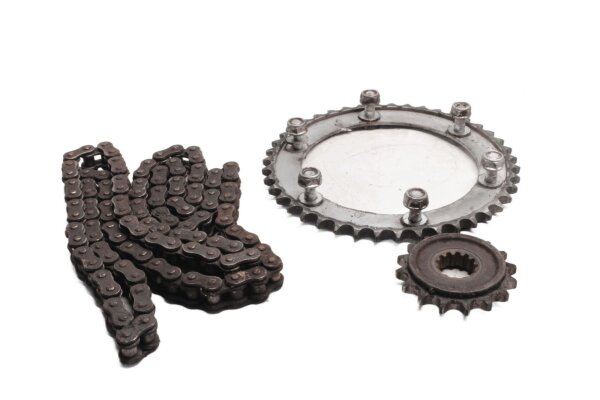 Kit chaîne, pignon, chaîne, transmission Honda VFR 800 V4 Vtec RC46A 02-05