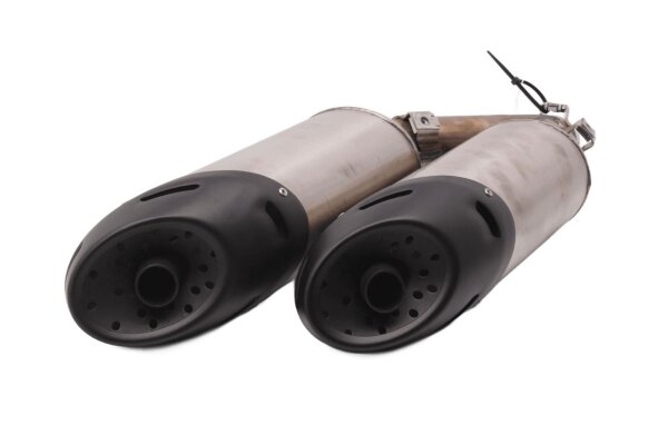 Dual muffler exhaust system exhaust routing Ducati Supersport 937 23-23