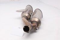 Dual muffler exhaust system exhaust routing Ducati Supersport 937 23-23