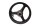 Etupyörän vanne, valurautainen vanne, etujarrulevyn kiinnitys Kawasaki ZR 7S ZR750F/H 01-04