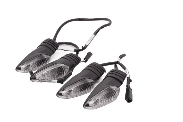 Blinker Set vorn hinten links rechts LED schwarz Ducati Panigale 1299 17-17
