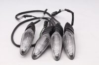 Blinker Set vorn hinten links rechts LED schwarz Ducati Panigale 1299 17-17
