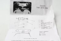 Adjustable steering damper Matris damper fork Ducati 998...