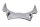 Cubierta del carenado del faro delantero Suzuki GSF 1200 S Bandit WVA9 01-05
