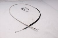 Clutch cable stainless steel set Harley-Davidson Fat Boy...