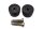 Fundas para contrapesos del manillar, par de amortiguadores de vibración, negras Ducati ST4 916ST4 98-03