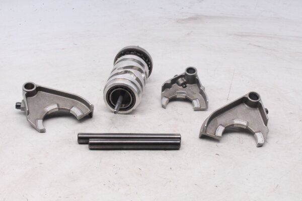 shift forks, shift drum, shift rods, gearbox BMW F 800 GS E8GS 0219 08-12