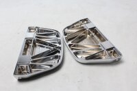 Passenger footboard set, chrome-plated Harley-Davidson Dyna Fat Bob 1750 FXFB 17-17