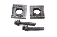 Chain tensioner, sprocket carrier, adjustment blocks...