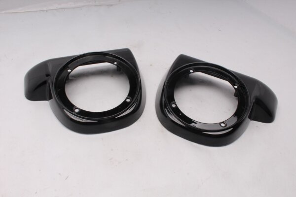 Leg shield speaker enclosure pair Boom Audio Vivid Harley-Davidson universell