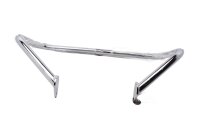 Barras protectoras cromadas, barras de protección delanteras Harley-Davidson Road King 1690 FLHR 20-20