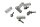 Ressorts dembrayage, vis de serrage, plateau de pression Yamaha XJ 600 H 51J 84-91