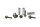 Ressorts dembrayage, vis de serrage, plateau de pression Yamaha XJ 600 H 51J 84-91