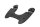 Collier de guidon, fixation du pontet de fourche, support supérieur Ducati Diavel 1200 11-11