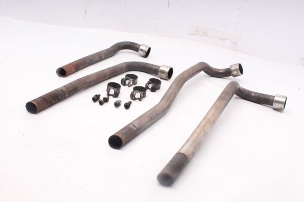 Collecteur déchappement avec supports de montage et colliers de serrage. BMW K100 0501 K589 82-88