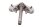 Lower fork crown bearing, steering tube clamping bolt, fork BMW K100 0501 K589 82-88