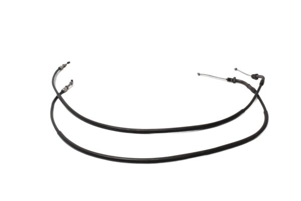 Throttle cable, double cable, return cable, throttle actuation cable, carburetor Honda ST 1100 SC26 90-01