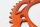 Pignone a 42 denti, kit catena ruota posteriore, supporto pignone, esagonale KTM universell