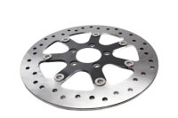 Drilled brake disc, floating, universal bearing...