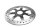 Disco de freno perforado, flotante, con cojinete universal. Harley-Davidson universell