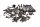 Screw set frame screws engine connection set BMW K100 0501 K589 82-88