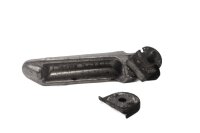 Rear left passenger footrest, ribbed footrest Kawasaki ZR...