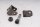 Bevestigingsplaat voor de linker achtervoetsteun BMW K100 0501 K589 82-88