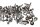 Screw set for fairing and frame, universal KTM 620 LC4 620LC4 99-07