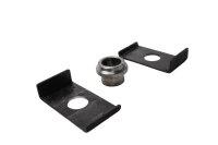 Swingarm bearing spacer bushing retaining plate rear...