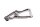 Rear right footrest bracket, passenger footrest mount BMW K 1200 RS 589 96-00