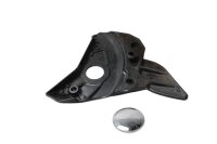 Footrest bracket carrier plate front left cover Kawasaki...