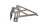 portatarga, staffa portatarga, supporto Yamaha YZF R1 RN01 98-99