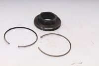Swingarm bearing cover nut retaining ring set BMW K 1200 RS 589 96-00
