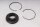 Swingarm bearing cover nut retaining ring set BMW K 1200 RS 589 96-00