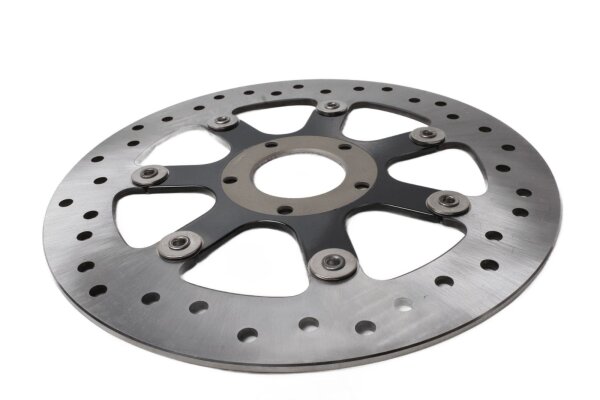 Disco de freno flotante perforado con anillo adaptador Harley-Davidson universell