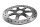 Disco de freno flotante perforado con anillo adaptador Harley-Davidson universell