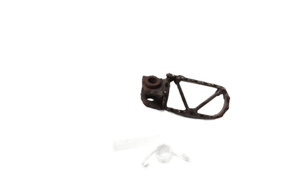 Repose-pied avant droit avec ressort et boulon à denture grossière KTM 620 LC4 620LC4 99-07