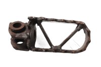 Repose-pied avant droit avec ressort et boulon à denture grossière KTM 620 LC4 620LC4 99-07