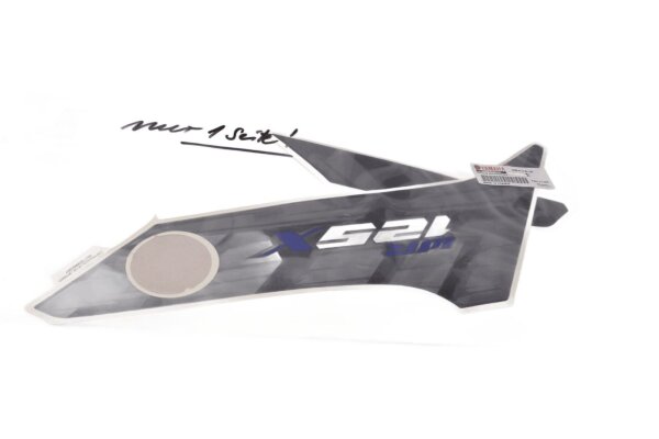 Dekor Emblem Aufkleber Grafik links Schriftzug Schriftlogo Yamaha WR 125 X 13-13