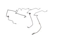 Hydraulic brake line set, multi-circuit brake pipe set...