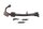 Cavalletto laterale, interruttore del cavalletto laterale, molle complete BMW K100 0501 K589 82-88