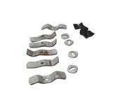 Luggage rack mounting brackets and attachment kit...