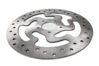 Perforated floating brake disc, wave-shaped, replacement...